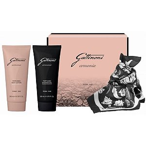 Kit Loção Corporal e Gel de Banho Gattinoni Ar.