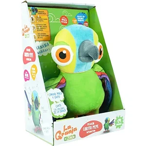 Pelúcia Papagaio Pepe - Brinquedo de Pelúcia Interativo