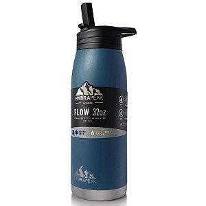 Garrafa De Água Hydrapeak Hp-Flow-32-Navy 946Ml - Azul Marinho