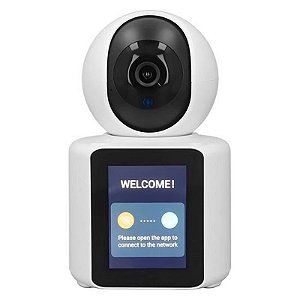 Câmera de Segurança Interna Mannatech FKL-C30 Wifi 2.8MM - Cor Branco