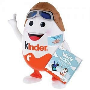 Bonecos Surpresa Kinder Ovo - Pacote com 7 Unidades de 140g