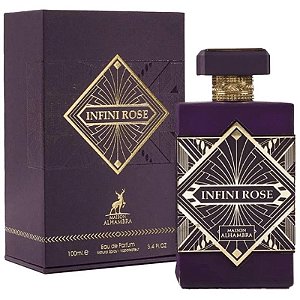 Perfume Infini Rose EDP 100mL - Maison Alhambra - Unissex