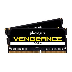 Memória RAM Corsair Vengeance 8GB (2x4GB) DDR4 2666MHz para Notebook - CMSX8GX4M2A2666C18