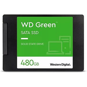 SSD Western Digital Green 480GB 2.5 SATA III - Desempenho e Confiabilidade Superior