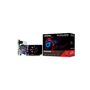 Placa de Vídeo Arktek Cyclops AMD Radeon R5-230 1GB GDDR3 - Desempenho Confiável para Jogos
