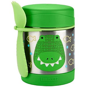 Pote Térmico Infantil Skip Hop 325mL - Design Jacaré