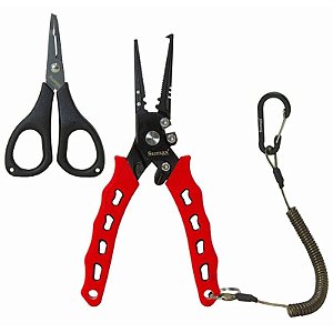 Kit de Alicate e Tesoura Sumax - Ferramentas Essenciais SU-2209