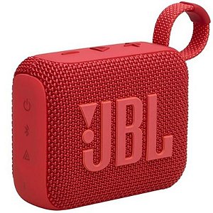 Caixa de Som JBL Go 4 Bluetooth IP67 - Vermelha