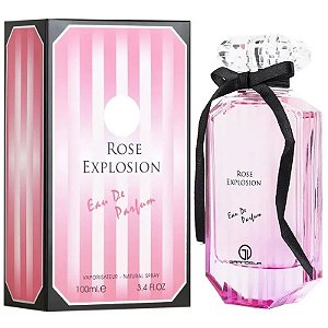 Perfume Grandeur Elite Edp 100Ml - Explosão De Rosa Feminino