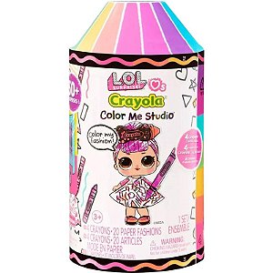 Boneca L.O.L Surprise Color Me Studio com Crayola - Edição Especial 505273EUC