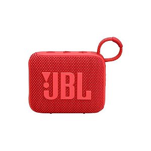 Caixa de Som Portátil Bluetooth JBL Go 4 - Vermelha