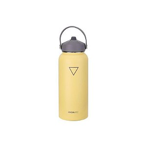 Garrafa Térmica Hydrate 946ML com Bico - Amarelo Pastel Elegante