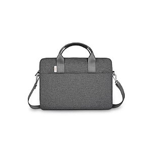 Bolsa Minimalista Wiwu para Laptop 14 - Preta ou Cinza, Estilo Elegante e Funcional