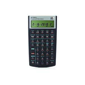 Calculadora Financeira HP-10BII - Edição Profissional - Cor Preta
