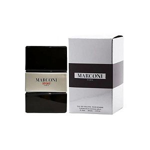 Perfume Masculino Marconi Sport EDP 90ML - Frescor e Energia para o Dia a Dia