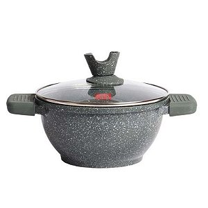 Panela de Indução Ucc Life Cinza 28CM - Alta Performance e Design Moderno