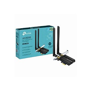 Adaptador Wi-Fi Bluetooth 5.0 TP-Link Archer TX50E PCI Express Dual Band