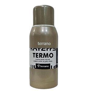 Garrafa Térmica Inox Terrano AC402020008 750ML - Prata Elegante