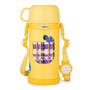 Garrafa Térmica Zojirushi Amarelo 600Ml