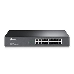 Hub Switch Tp Link 16P Tl Sf1016 Rack Mountabl