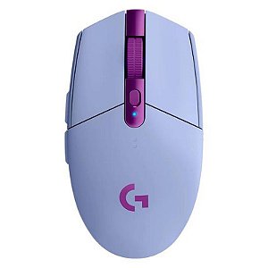 Mouse Wireless Gamer Logitech G305 Lightspeed 12000 DPI - Roxo