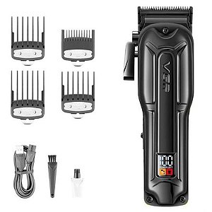 Barbeador Profissional VGR V-138 com LED – Preciso e Eficiente