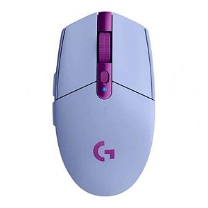 Mouse Logitech G305 Lightspeed Sem Fio Roxo - Alta Performance e Precisão