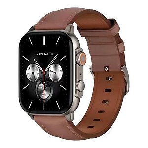 Smartwatch G-Tide S5 Pro - Bluetooth Resistente à Água - Dourado Claro