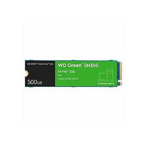 SSD NVMe Western Digital M.2 500GB SN350 Green - WDS500G2G0C