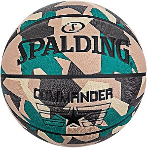 Bola de Basquete Profissional Spalding Commander 84-589Z - Tamanho 7