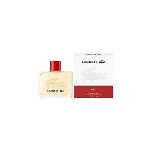Perfume Lacoste Red Eau de Toilette Masculino 125ML - Fragrância Vibrante e Energizante