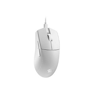 Mouse Gamer Redragon K1NG M996W - 26000 DPI - Branco com Iluminação RGB