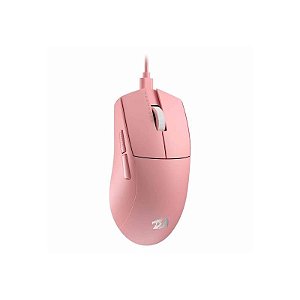 Mouse Gamer Redragon K1NG M996P 26000 DPI Rosa - Performance e Estilo para Gamers