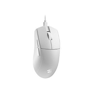 Mouse Gamer Redragon M996W 8K King Branco com Conexão Sem Fio