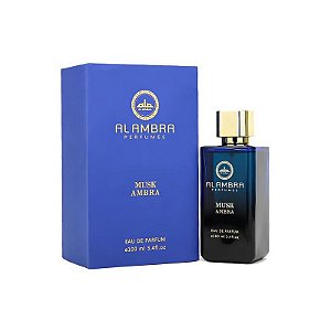 Perfume Al Ambra Musk Ambra - Eau de Parfum Unissex 100ML - Atraente e Sofisticado