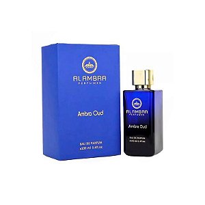 Perfume Al Ambra Ambra Oud - Eau de Parfum Unissex 100ML - Elegância Intensa