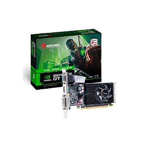 Placa de Vídeo Keepdata Nvidia GeForce GT 730 2GB DDR3 - Desempenho Confiável para Jogos
