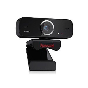 Webcam Redragon Gw600 Fobos HD 720P 30 FPS - Preto