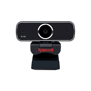 Webcam Redragon Skywalker Fobos HD 30 FPS com Microfone Integrado - Preto