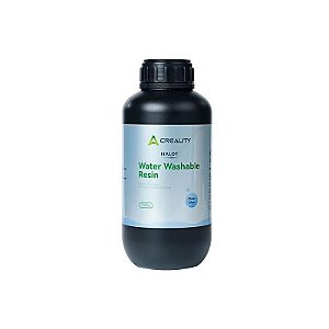 Resina Azul Translucente Halot Creality 1KG Lavável em Água para Impressoras 3D
