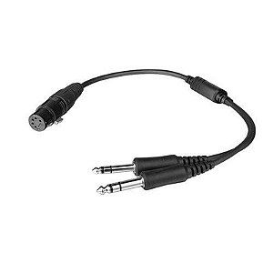 Adaptador de Cabo para Headset 5PIN para Conexão Dupla