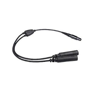 Adaptador de Cabo de Headset Dual Plug para Conector de 6 Pinos