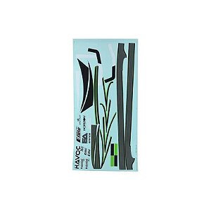 Decalques Esportivos Efl7585 Havoc Xe 80Mm Para Aeronaves Edf