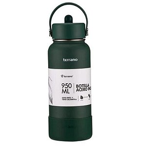 Garrafa Térmica Terrano 950ML com Bico - Verde