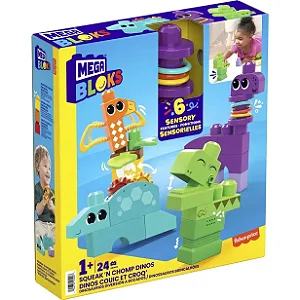 Mega Bloks Dinos Squeak N Chomp Fisher-Price - Hkn43