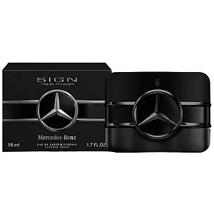 Perfume Mercedes-Benz Sign Your Power Intense EDP 50mL - Masculino - Fragrância Intensa e Sofisticada