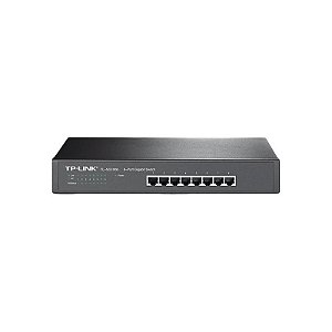 Switch Ethernet TP-Link TL-SG1008 - Roteador com 8 Portas Gigabit 1000Mbps