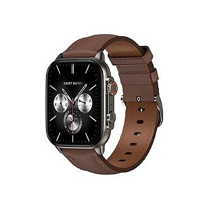 Relógio G-Tide S5 Pro com Bluetooth - Gold Pálido + 2 Pulseiras