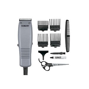 Cortador De Cabelo Conair Hc90Rgb Kit 10 Peças - 110V