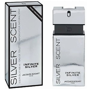 Perfume Masculino Jacques Bogart Silver Scent Infinite Eau de Toilette 100ml